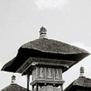 Temple In Ubud Bali Poster