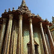 Temple Of The Emerald Buddha - Grand Palace In Bangkok Thailand - 01138 Poster