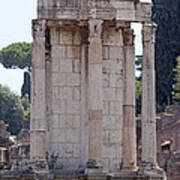 Temple Of Vesta Poster