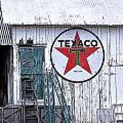 Texaco Times Past Poster
