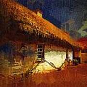 Thatched Cottage Poster