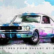 The 1965 Ford Shelby Gt 350 Poster