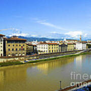 The Arno River Poster