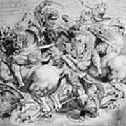 The Battle Of Anghiari Poster