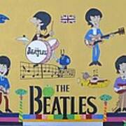 The Beatles Yellow Submarine Concert Poster