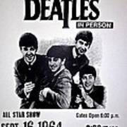 The Beatles Circa 1964 Poster