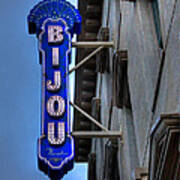 The Bijou Theatre - Knoxville Tennessee Poster