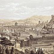 The City Of Ephesus From Mount Coressus Poster