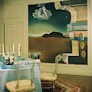 The Dining Room Of Princess Gourielli Poster