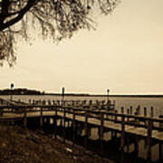 The Docks On Lake Minnetonka Poster