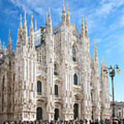 The Famous Duomo - Milan - Italy Poster