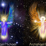 The Four Archangels Of Light Poster