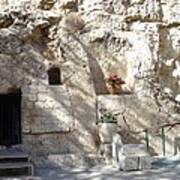 The Garden Tomb  In Jerusalem Poster