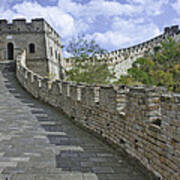 The Great Wall Of China At Mutianyu 1 Poster