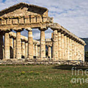 The Greek Temple Of Athena Poster