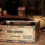 The Invincible King Edward Cigar Poster