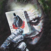 The Joker Heath Ledger Poster