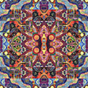 The Joy Of Design Mandala Series Puzzle 1 Arrangement 3 Poster