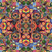 The Joy Of Design Mandala Series Puzzle 2 Arrangement 7 Poster