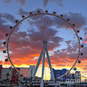 High Roller At The Linq Poster