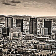 The Magic City Sepia Poster