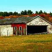 The Old Barn Poster