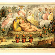 The Orangerie  Or  The Dutch Cupid Reposing Poster