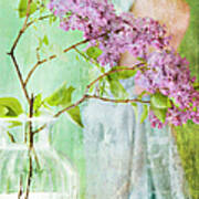 The Scent Of Lilacs Poster