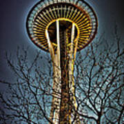 The Seattle Space Needle Iv Poster