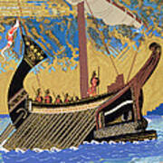 The Ship Of Odysseus Poster