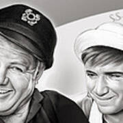 The Skipper And Gilligan Poster
