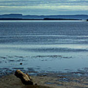 The Sleeping Giant At Low Tide Poster