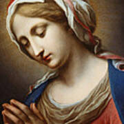 The Virgin Annunciate Poster