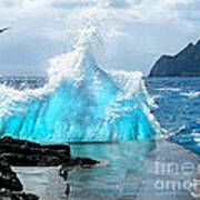 The Wave.vernazza.cinque Terre. Italy Poster