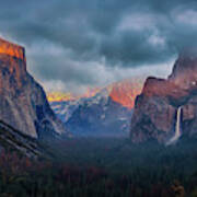 The Yin And Yang Of Yosemite Poster