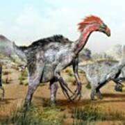 Therizinosaurus Dinosuars Poster