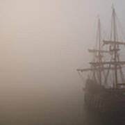 Thick Fog Blankets El Galeon Poster