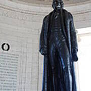 Thomas Jefferson Statue Poster