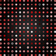 Tiles.red.1 Poster