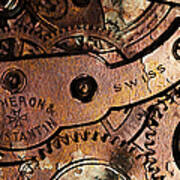 Time In Abstract 20130605rust Long Poster
