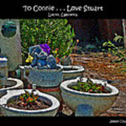 To Connie    Love Stuart Poster