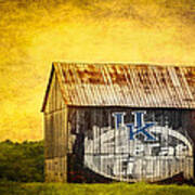 Tobacco Barn In Kentucky Poster