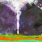 Tornado - Parsons Kansas - April 21 2005 Poster