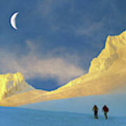 Toward Frozen Mountain Poster