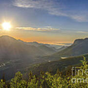 Trail Ridge Road Sunrise Poster