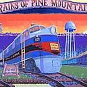 Trains Of Pine Mountain Poster