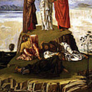 Transfiguration Of Christ On Mount Tabor 1455 Giovanni Bellini Poster