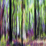 Trees Abstract Poster