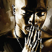 Tupac Shakur Artwork Poster