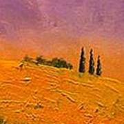 Tuscan Hills Poster